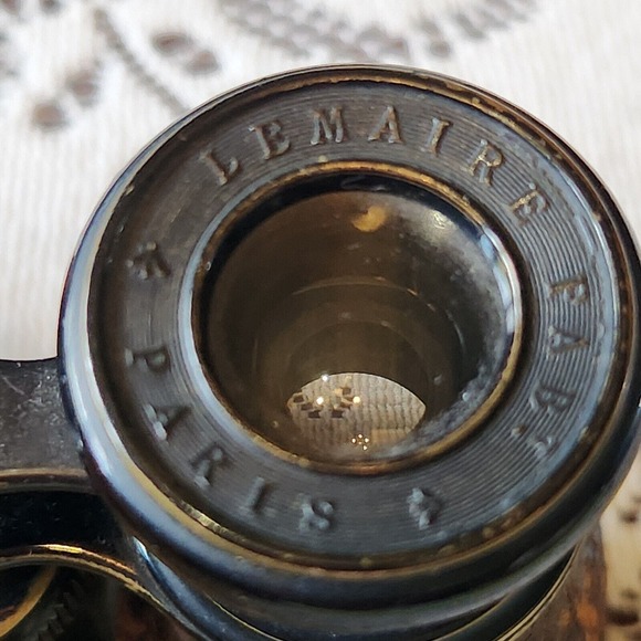 1920s Lemaire Fabt Paris French Opera Glasses / Binoculars - Picture 3 of 11